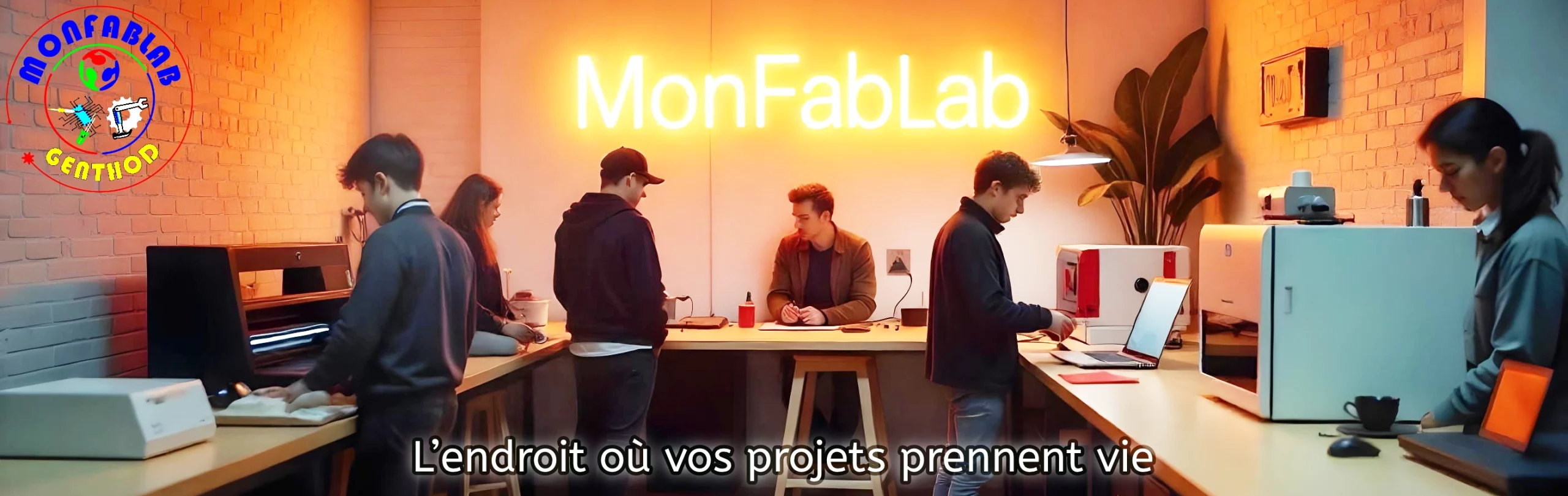 Monfablab Monfablab est situé dans la commune de Genthod, à Genève