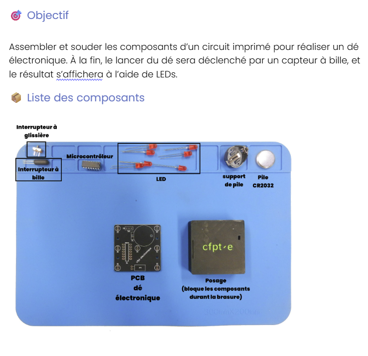 Dé électronique CFPT_02